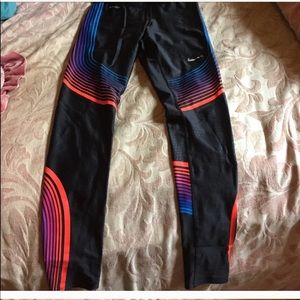 nike rainbow leggings